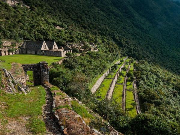 Choquequirao: White llama terraces dazzle in Peru's