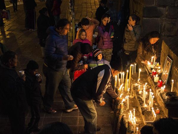 Cusco city: Cruz Velacuy on May 3rd