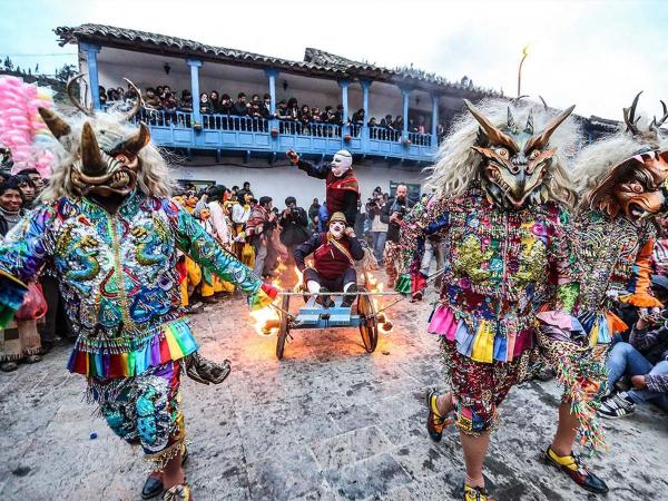 Festival of Virgen del Carmen in Paucartambo July 2014