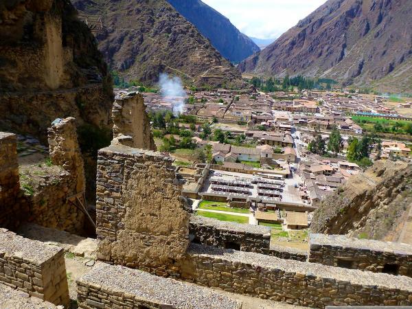 Ollantaytambo remains of the ancestral culture