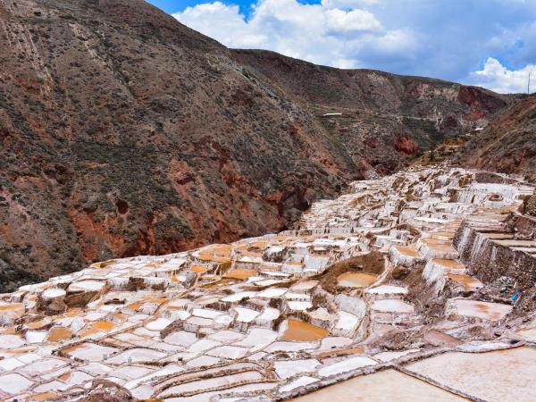 Salt mines in Cusco for to make tour and travel